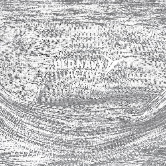 Old Navy Active long sleeve workout top light grey size XS - Picture 4 of 4